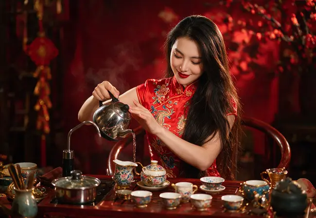 新中式茶道交友茶馆礼仪怎么入门？聊天与茶点__2